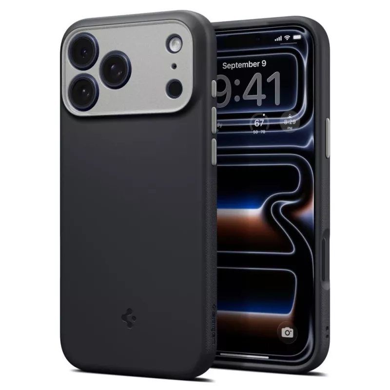 Spigen Nano Pop Mag funda MagSafe para iPhone 18 Pro Max / 17 Pro Max – Black Sesame