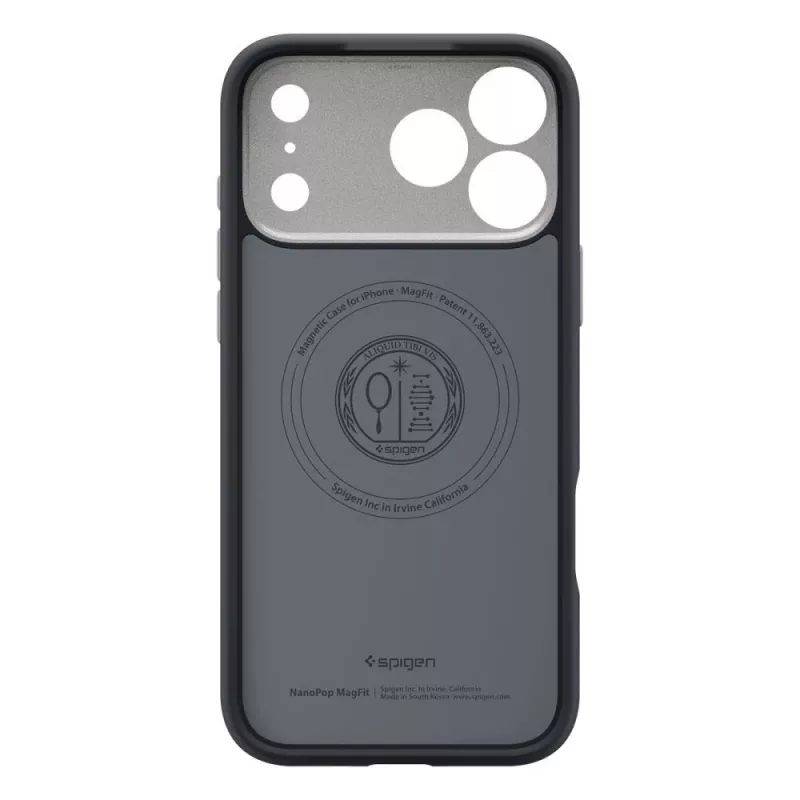Spigen Nano Pop Mag funda MagSafe para iPhone 18 Pro Max / 17 Pro Max – Black Sesame