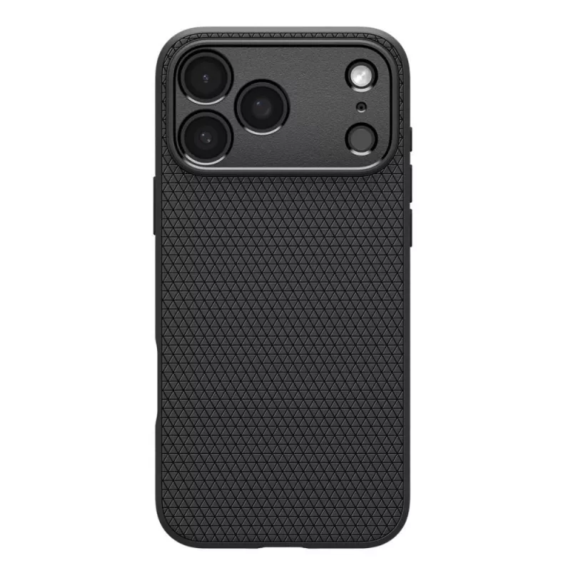Spigen funda Liquid Air para iPhone 17 Pro / 18 Pro - negro mate