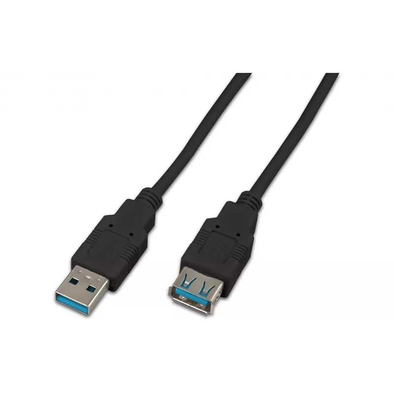 Wirewin USB 3.0 A-A MF 3.0 SW cable USB 3 m USB 3.2 Gen 1 (3.1 Gen 1) USB A negro