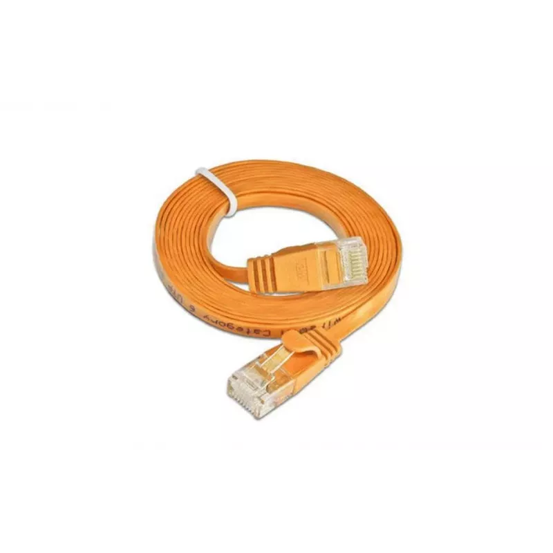 Wirewin cable de red Ethernet Cat.6 Slim U/UTP 1 m naranja PKW-SLIM-KAT6 1.0 OR