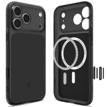SPIGEN Ultra Hybrid T MagSafe iPhone 17 Pro / 18 Pro negro mate