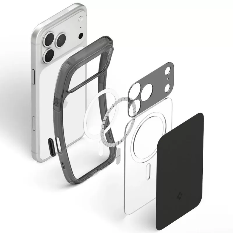 SPIGEN Ultra Hybrid T MagSafe iPhone 17 Pro / 18 Pro negro mate