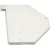 Wirewin WKS tapa para carril DIN derecha - tapa de plástico para soporte de carril DIN keystone, gris claro