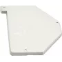 Wirewin WKS tapa para carril DIN derecha - tapa de plástico para soporte de carril DIN keystone, gris claro