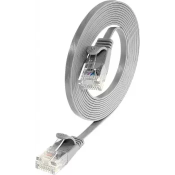 Wirewin cable de red Cat.6 U/UTP Slim, RJ45, 10 m, gris PKW-SLIM-KAT6 10.0