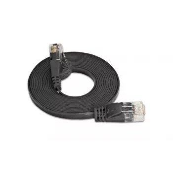 Wirewin cable de red Ethernet Cat.6 Slim U/UTP 20 m negro PKW-SLIM-KAT6 20.0 SW