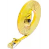 Wirewin cable de red Ethernet Cat6A Slim U/FTP plano amarillo 1 m 10Gbps PKW-STP-SLIM-K6A 1.0 GE