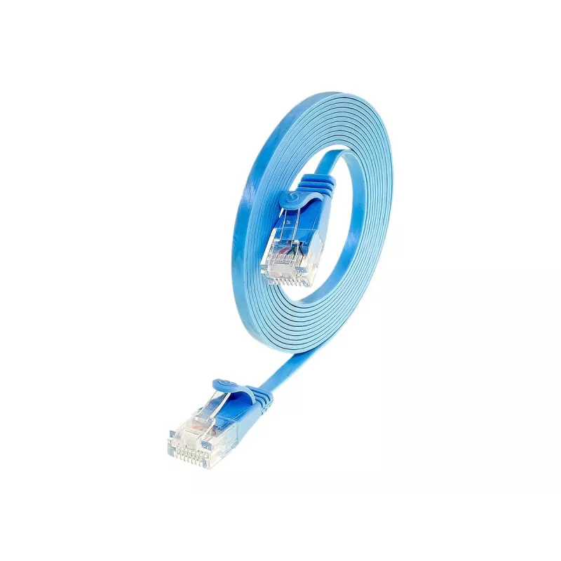 Wirewin cable de red Ethernet Cat.6 Slim U/UTP 3 m azul PKW-SLIM-KAT6 3.0 BL
