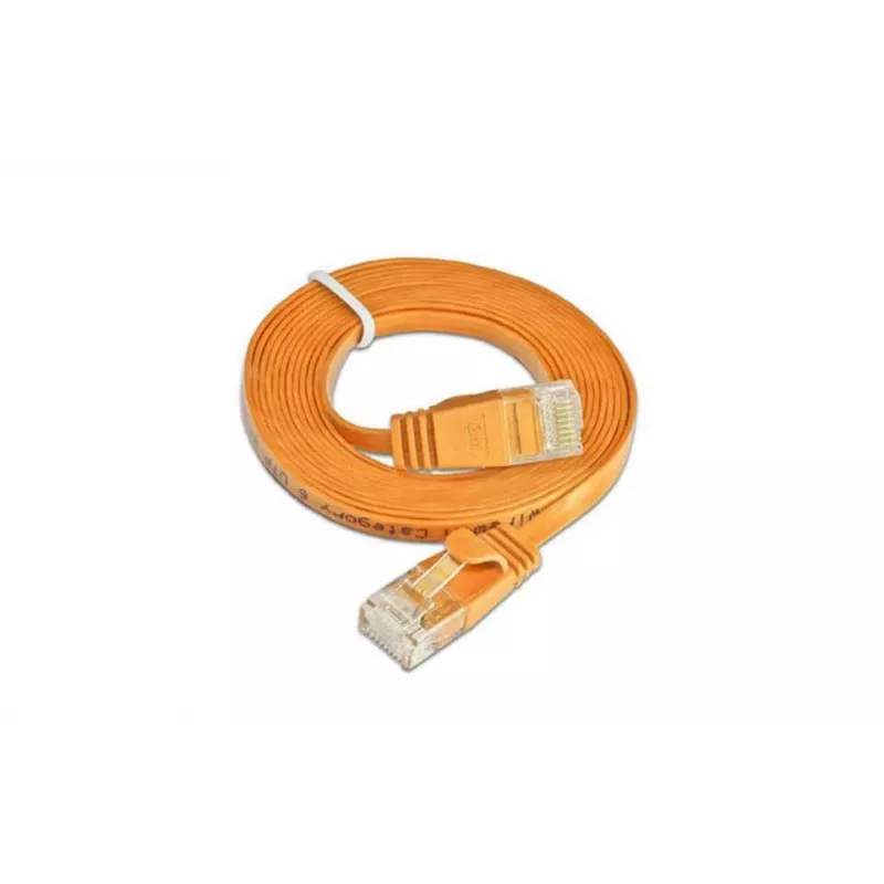 Wirewin Triotronik PKW-SLIM-KAT6 3.0 OR Cable de red Ethernet Slim Cat6 U/UTP, conector RJ-45 macho a macho, 3 m, naranja