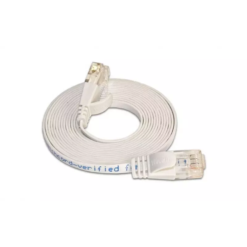 Wirewin Cable de red Slim Cat.6 U/UTP 7,5 m blanco PKW-SLIM-KAT6 7.5 WS