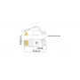 Wirewin Triotronik Cable de red Ethernet Slim Cat6 U/FTP de 0,15 m, conector RJ45 macho a macho, blanco (PKW-STP-SLIM-KAT6 0.15 WS)
