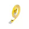 Wirewin Cable de red Slim Cat.6 U/UTP, RJ45, 0,1 m, amarillo PKW-SLIM-KAT6 0.1 GE