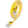 Wirewin SLIM U6 05 GE - Cable de red Slim Cat.6, U/UTP, 0,5 m, amarillo (PKW-SLIM-KAT6 0.5 GE)