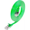 Wirewin SLIM S6 Cable de red Slim STP Cat.6 verde de 7,5 m (PKW-STP-SLIM-KAT6 7.5 GN)