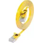 Wirewin Cable de parcheo SLIM U/UTP Cat6 amarillo 0,75 m PKW-SLIM-KAT6 0.75 GE