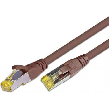 Wirewin Cable de red Cat6a S/FTP, 70 m, marrón, RJ45, 10Gbps, 500MHz, PIMF PKW-PIMF-KAT6 70.0 BR