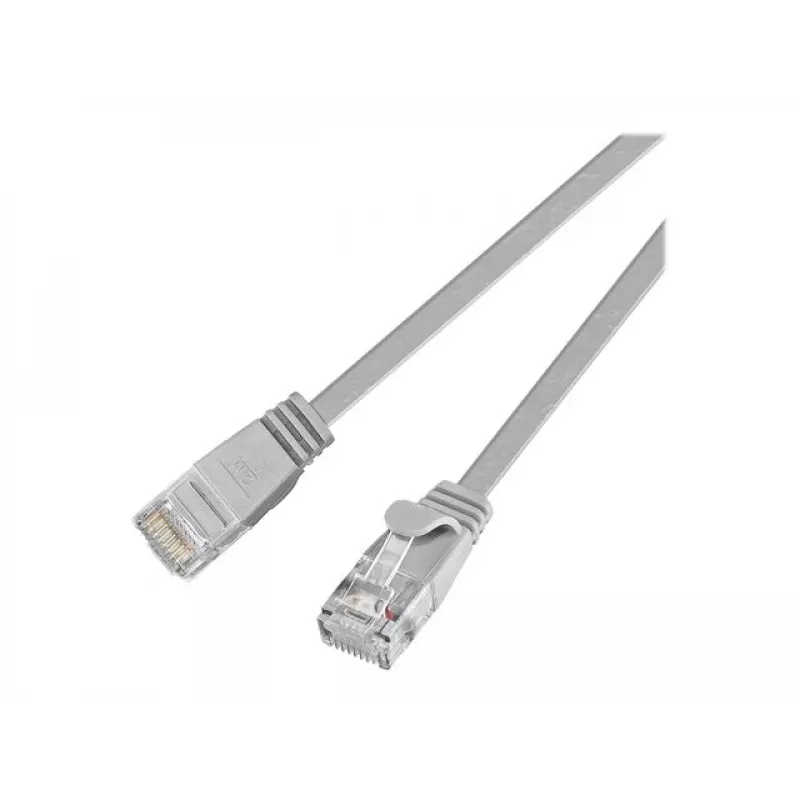 Wirewin Cable de parcheo SLIM UTP Cable de red gris 15 m Cat6 U/UTP (PKW-SLIM-KAT6 15.0)