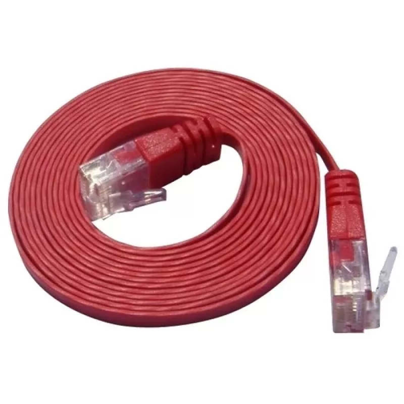 Wirewin Cable de parcheo Cat.6 Slim U/UTP 20 m rojo PKW-SLIM-KAT6 20.0 RT