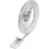 Wirewin Triotronik PKW-SLIM-KAT6 20.0 WS - Cable de parcheo Ethernet Cat6 U/UTP Slim blanco de 20 m, RJ45 conector macho a conector macho, Gigabit
