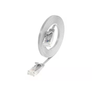 Wirewin Cable de parcheo Cat.6 Slim U/UTP 0,5 m blanco PKW-SLIM-KAT6 0.5 WS
