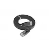 Wirewin Cat6 U/UTP cable de red Ethernet Slim, 7,5 m, negro PKW-SLIM-KAT6 7.5 SW