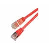 Wirewin SLIM S6 01 RT - cable de red Cat.6 SLIM, STP(PIMF), 0,1 m, rojo PKW-STP-SLIM-KAT6 0.1 RT