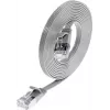 Wirewin Cat.6 cable de red SLIM STP PIMF 0,75 m gris PKW-STP-SLIM-KAT6 0.75