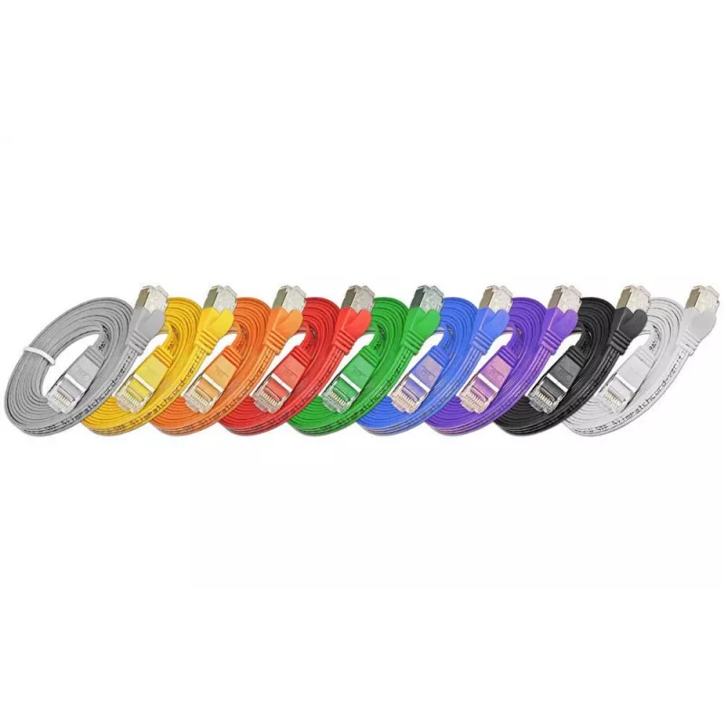 Wirewin Triotronik Cat6 U/FTP cable de red Slim 1 m violeta PKW-STP-SLIM-KAT6 1.0 VT