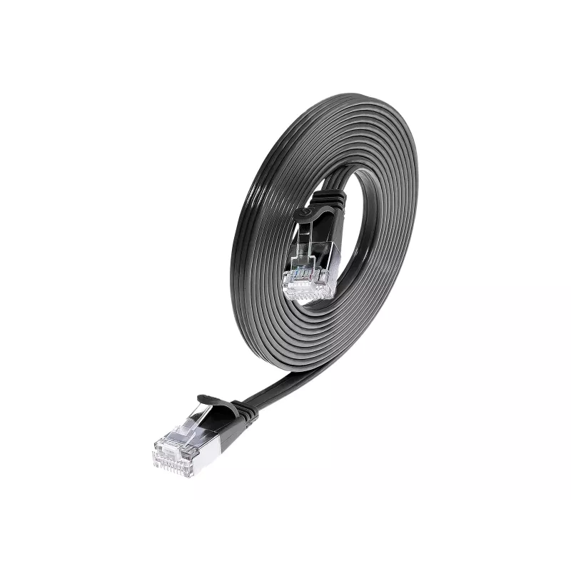 Wirewin Triotronik PKW-STP-SLIM-KAT6 20.0 SW - cable de red Ethernet Slim Cat6 U/FTP 20 m, negro