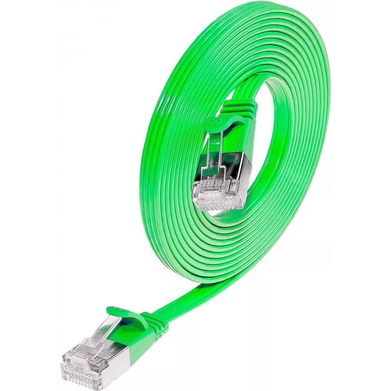 Wirewin Triotronik Cat6 U/FTP cable de red Slim 3 m verde PKW-STP-SLIM-KAT6 3.0 GN