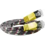 Wirewin SLIM ST6 5 GE - cable Cat.6 SLIM-Tough, F/FTP, 5,0 m, amarillo PKW-TOUGH-STP-K6 5.0 GE