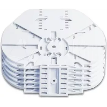 Optotec FOCUS-SAMR-HD6-12C Módulo de empalme para carcasa LFC, 6 casetes Single Reduced (CTR), máx. 72 fibras, FTTx