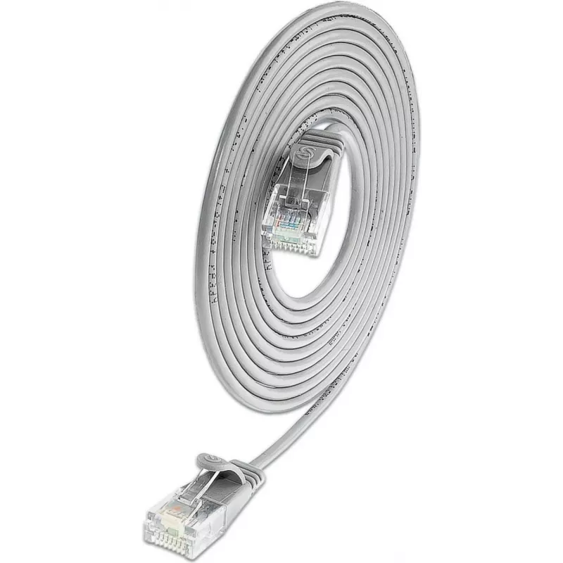 Wirewin Triotronik U/UTP Cat6 Cable de red 1m conector RJ45 macho a macho Gigabit Ethernet (PKW-LIGHT-K6 1.0)