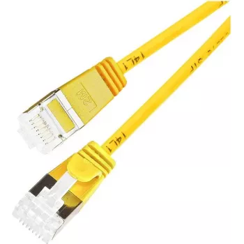 Wirewin Cat 6a U/FTP Cable de red Ethernet Slim, Amarillo, 0,5 m PKW-LIGHT-STP-K6A 0.5 GE