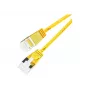 Wirewin Slim Round U/FTP Cat 6a Cable de red, 7,0 m, Amarillo, PoE, 10 Gbps PKW-LIGHT-STP-K6A 7.0 GE