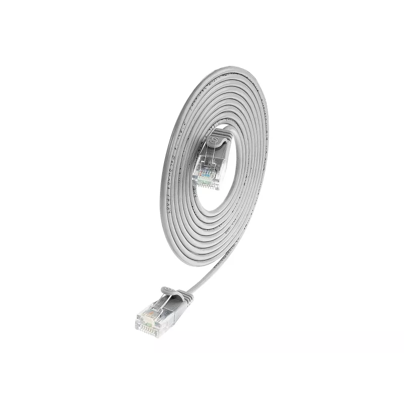 Wirewin SLIM UL6 1,5m gris Cat.6 U/UTP Cable de red Ethernet Slim-Light (PKW-LIGHT-K6 1.5)
