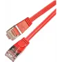 Wirewin SLIM S6 1.5 RT - Cat.6 Cable de red SLIM, STP (PIMF), 1,5 m, Rojo PKW-STP-SLIM-KAT6 1.5 RT