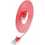 Wirewin Triotronik PKW-LIGHT-K6 1.5 RT Cat6 U/UTP Cable de red, 1,5 m, Rojo