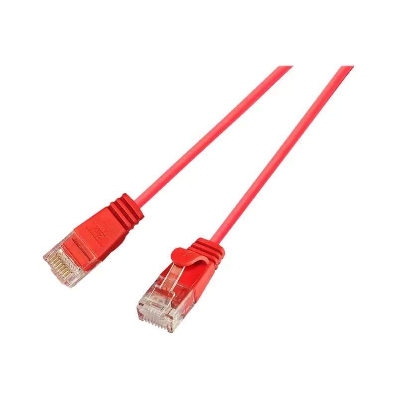Wirewin Triotronik PKW-LIGHT-K6 1.5 RT Cat6 U/UTP Cable de red, 1,5 m, Rojo