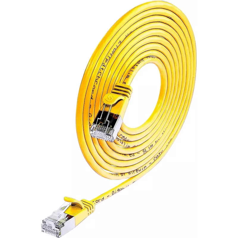 Wirewin Triotronik F/UTP Cat6a Cable de red 0,5m Amarillo PKW-LIGHT-STP-K6 0.5 GE