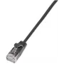 Wirewin Triotronik PKW-LIGHT-STP-K6 0,5 SW Cat6 Cable de red S/FTP, Negro, 0,5 m