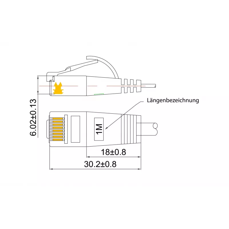 Wirewin Triotronik PKW-LIGHT-STP-K6 1.0 BL Cable de parcheo Cat6 STP, 1 m, azul