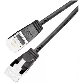 Wirewin Cable de parcheo Slim U/FTP Cat 6a negro 7,0 m PKW-LIGHT-STP-K6A 7.0 SW