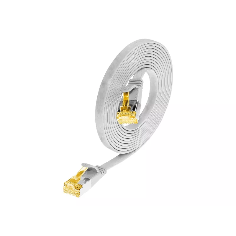 Wirewin Cable de parcheo Slim Cat6a U/FTP 7m blanco PKW-STP-SLIM-K6A 7.0 WS