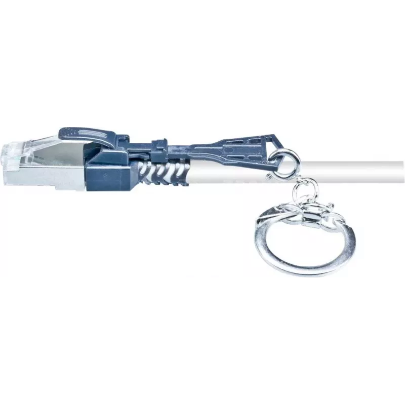 Wirewin PKW-SL-SFTP-KAT6A 0.5 SW Cable de parcheo de red Cat6a S/FTP, 0,5 m, gris