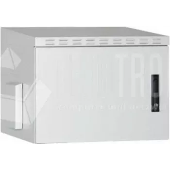 Wirewin Carcasa de pared para exterior IP55 de 19 pulgadas, 600x600mm, 12U, gris (WCAB OUT 600X600X12U)