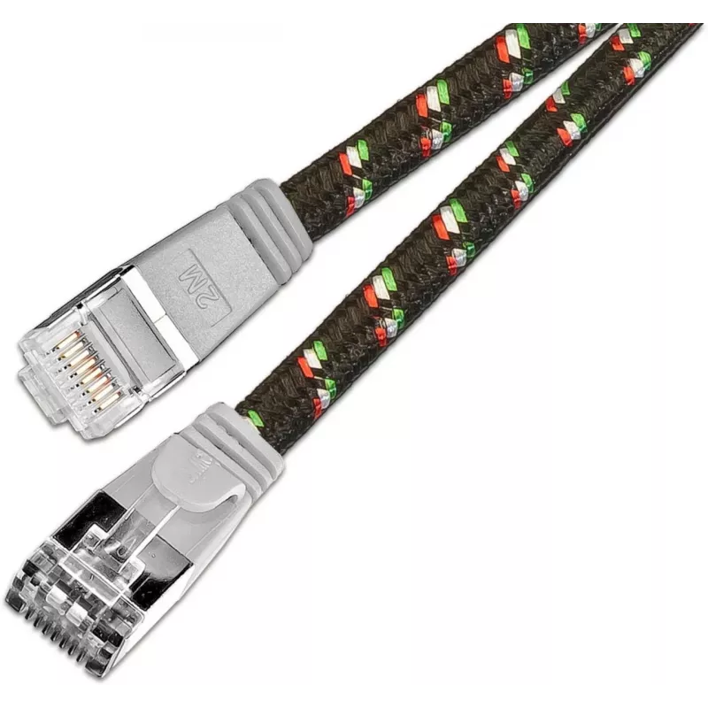 Wirewin Triotronik Cable de parcheo Cat6 U/FTP, 3m, RJ45, gris PKW-TOUGH-STP-K6 3.0