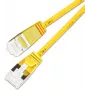 Wirewin SLIM KAT6A 10 Gigabit Cable de red Light, 0,25 m, U/FTP, Ø 3,8 mm, amarillo, pack de 50 (SLIM-LS-K6A 0.25 YE 50)