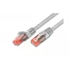 Wirewin PKW-UTP-KAT6 15.0 Cable de red Cat6 U/UTP, gris, 15 m, RJ45